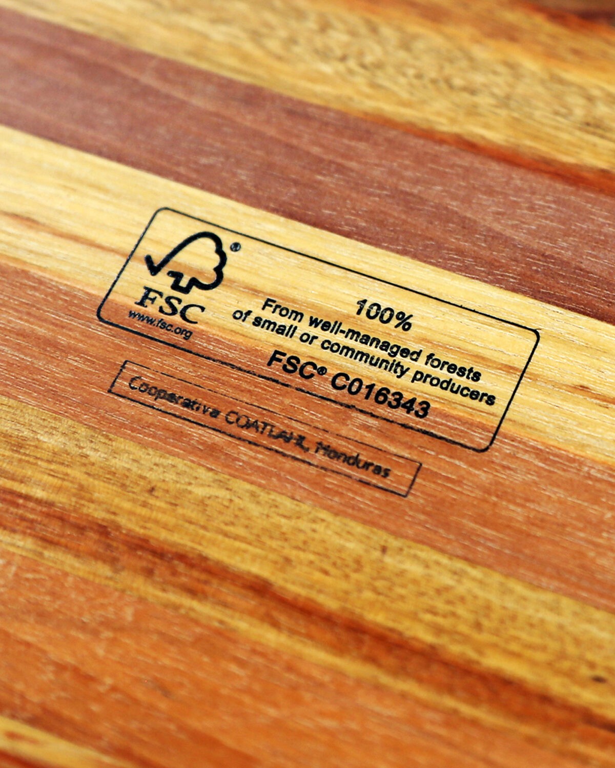 FSC Furniture label